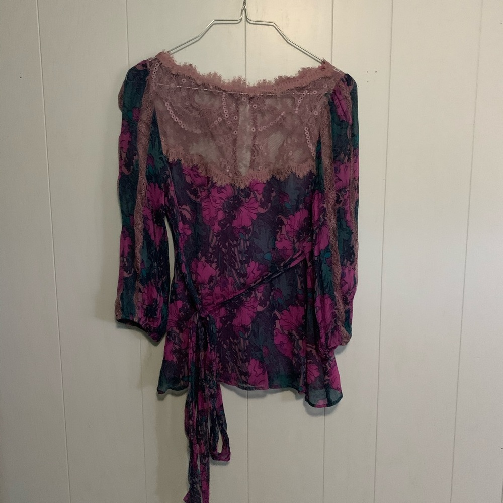 Purple blouse
